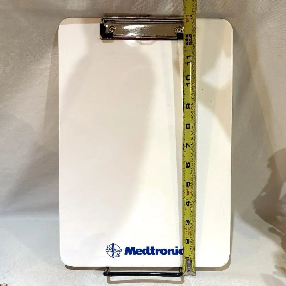 Medtronic Pharmaceutical Drug Rep Acrylic Clipboard Dermatomes Chart